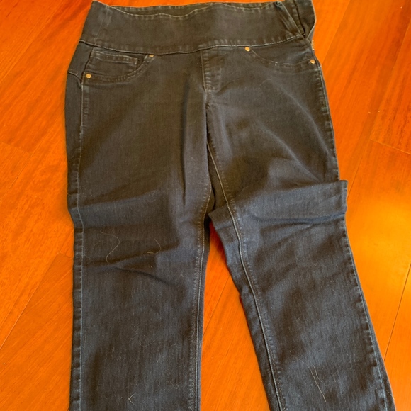 SPANX Denim - Spanx Jeans Size 6-8 Indigo blue Higher waist.